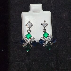 Blue & Green Diamond Flash